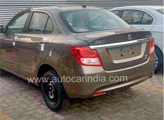 New 2017 Maruti Swift Dzire spotted - Image 2