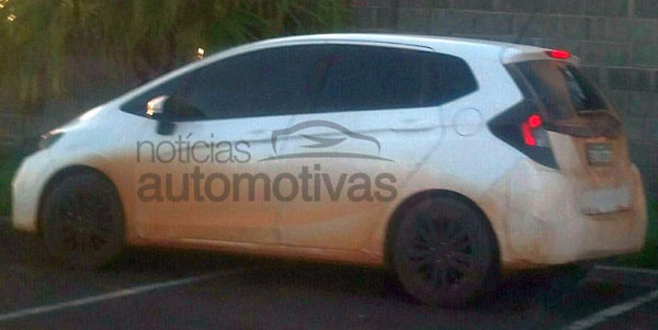 Honda Jazz facelift begins testing