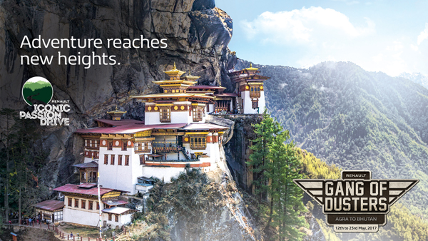 Sponsored: Gang of Dusters to drive from Agra to Bhutan