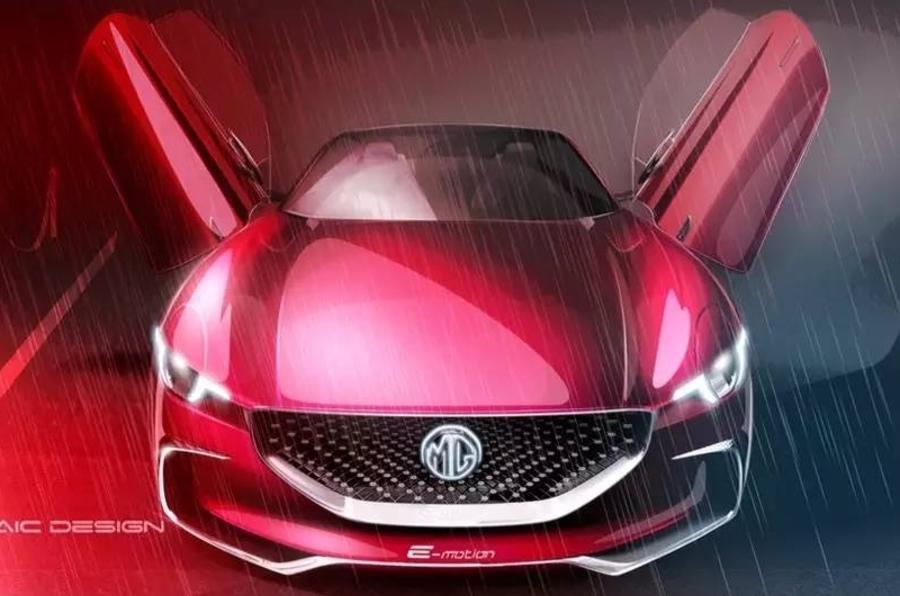 MG E-Motion supercar concept to be shown at Shanghai