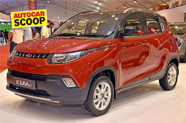 SCOOP! Cleaner design for facelifted KUV100