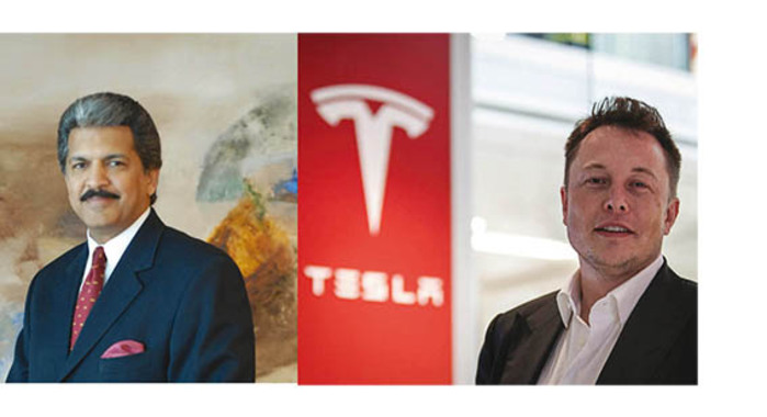 Anand Mahindra invites Elon Musk to make EVs in India - Image 1