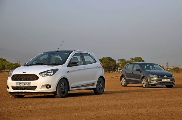 2017 Ford Figo Sports vs Volkswagen Polo GT TDI comparison - Image 1