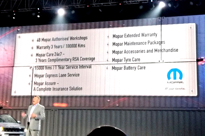 FCA brings Mopar service brand to India; announces extended warranty