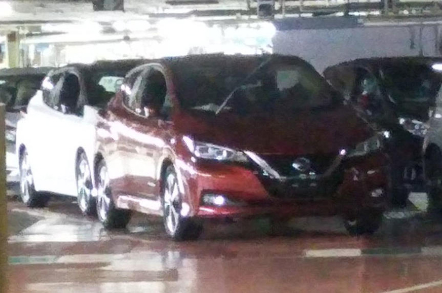2018 Nissan Leaf images leaked on internet