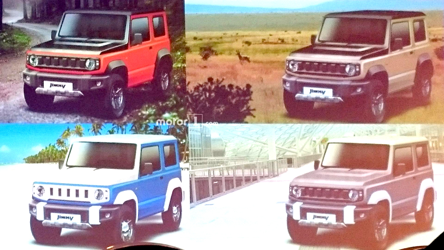 Next-gen Suzuki Jimny SUV leaked