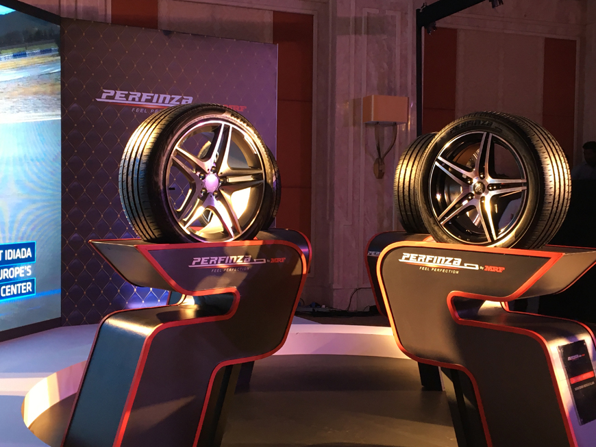 MRF Perfinza tyres launched