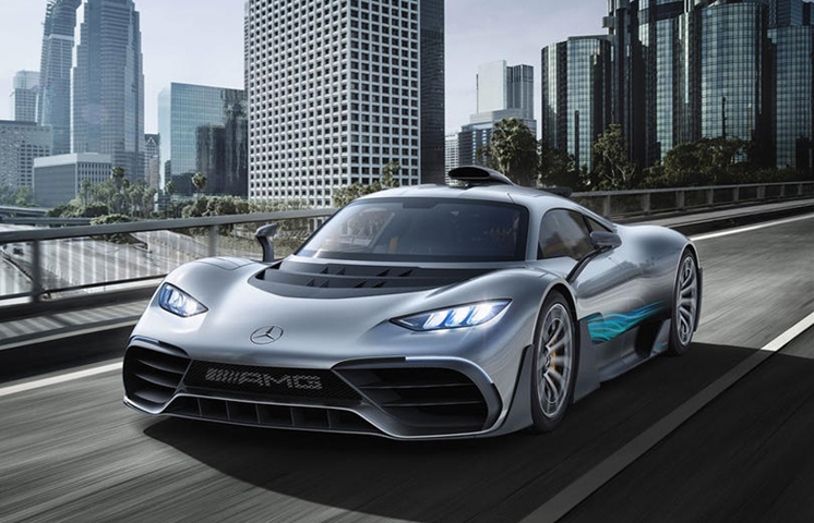 Mercedes-AMG Project One hypercar debuts with 1000hp at Frankfurt