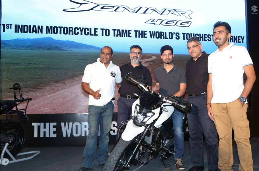 Bajaj Dominar 400 completes the Trans-Siberian Odyssey