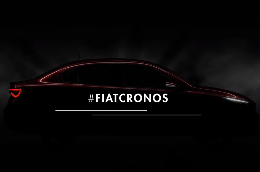 Fiat Cronos sedan teased ahead of January reveal - Image 1