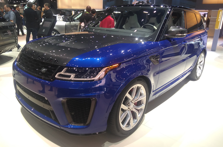 2018 Land Rover Range Rover Sport and P400e showcased at the 2017 Los ...