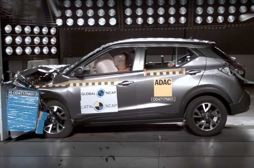 global ncap rating for nissan kicks