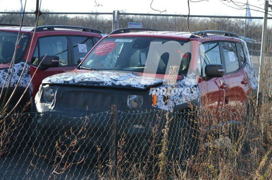 Jeep Renegade facelift spied for the first time - Image 1