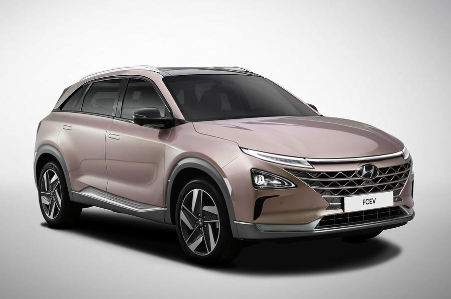 Hyundai unveils new hydrogen fuel cell SUV