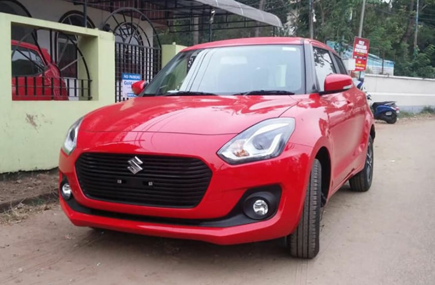 Next-gen Maruti Swift spied in India