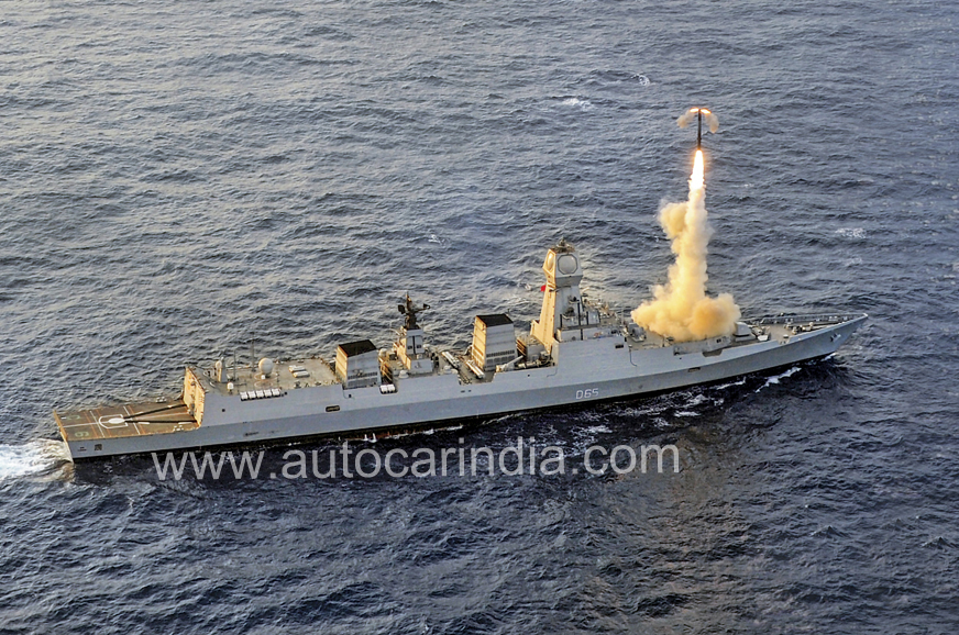 On board the INS Chennai stealth destroyer  - Image 2