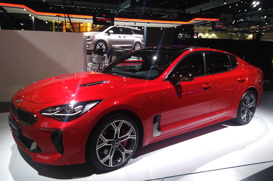 Kia Stinger to be showcased at Auto Expo 2018 along with global line-up ...