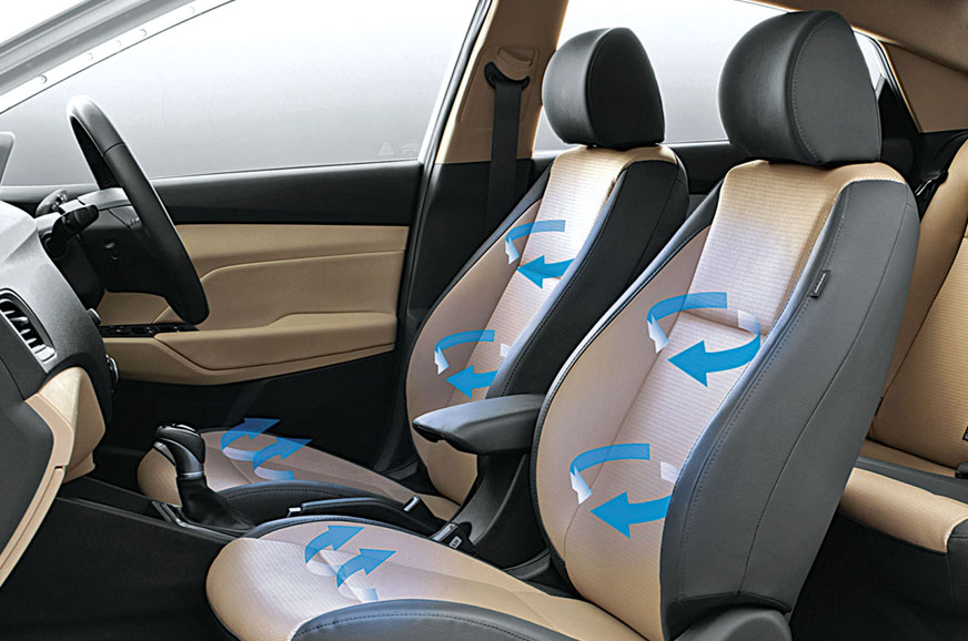 verna ventilated seat cover