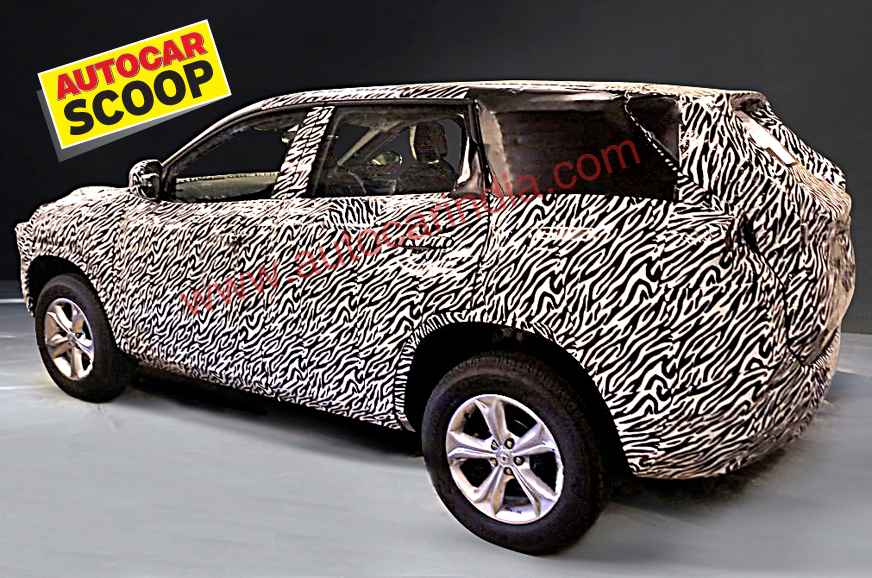 SCOOP! Tata H5X prototype spied - Image 1