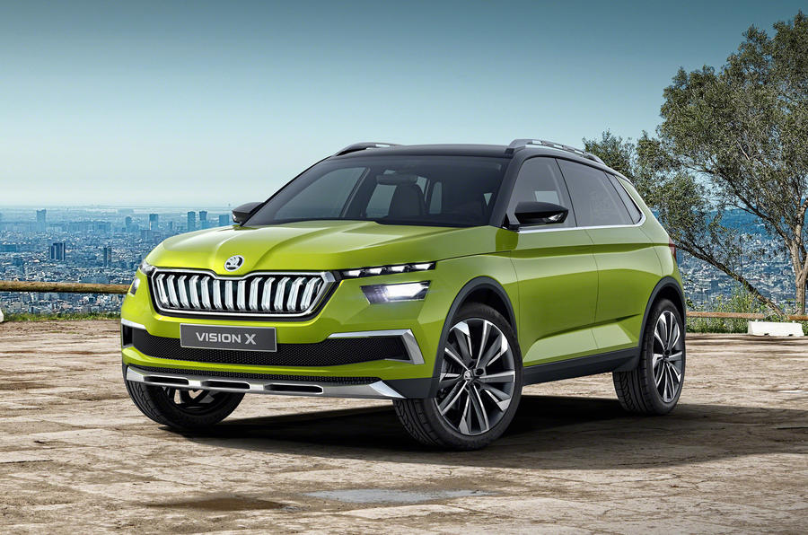 Skoda Vision X SUV concept revealed ahead of Geneva debut