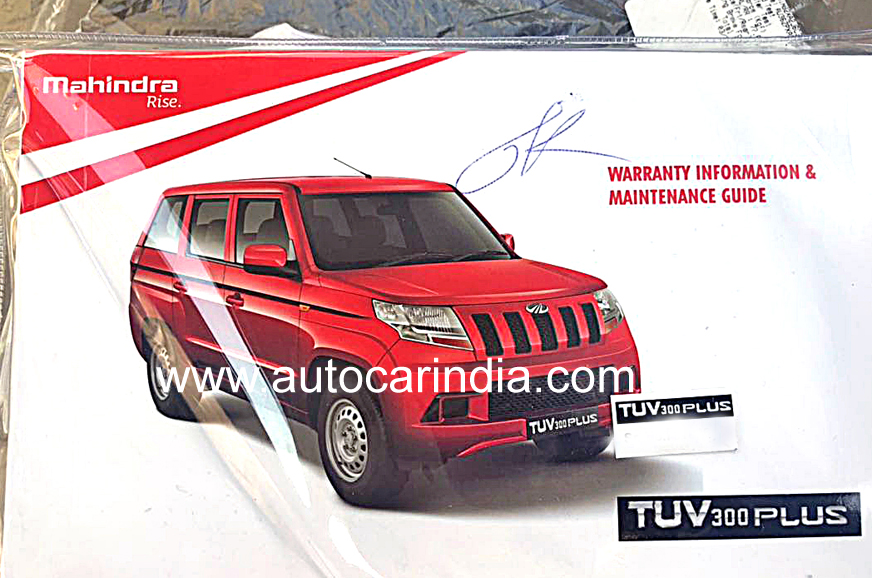 Mahindra TUV300 Plus: More details surface - Image 1