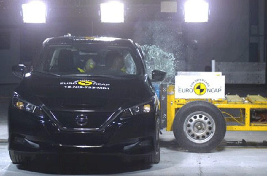 2018 Euro NCAP: five stars for Nissan Leaf