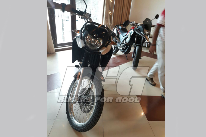 UM adventure bikes spied in India - Image 1