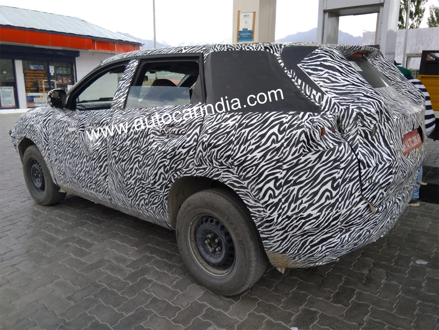 Tata H5X SUV spotted undergoing high-altitude testing - Image 1