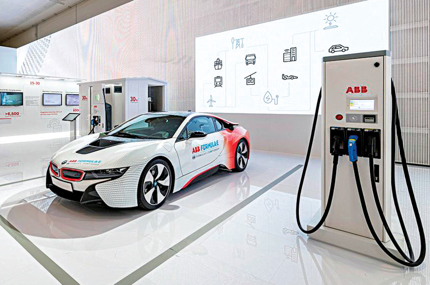abb sees big potential in ev charging infrastructure in india