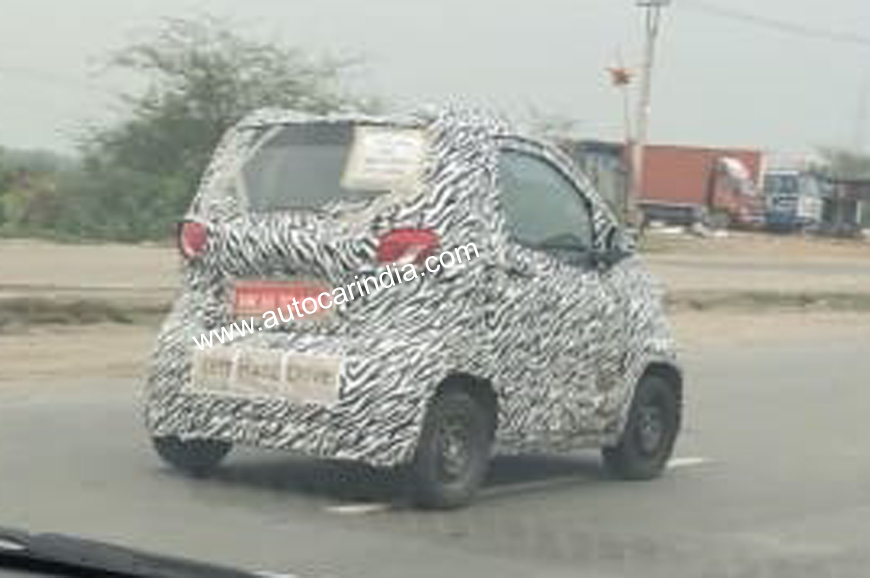 Baojun E100 EV spied in India - Image 1