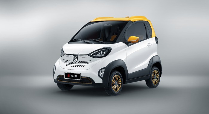 Baojun E100 EV spied in India - Image 4