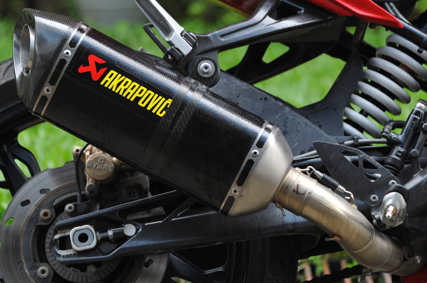TVS Apache RR 310 aftermarket exhaust system by Akrapovic now available - Image 2