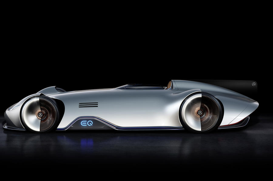 750hp Mercedes Eq Silver Arrow Concept Revealed Autocar India
