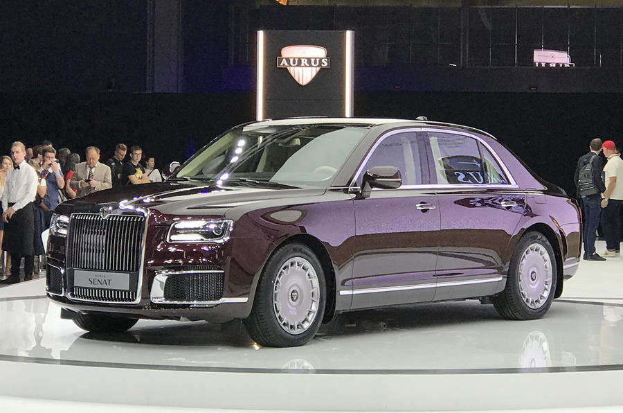 Aurus debuts with Russian presidential limousine