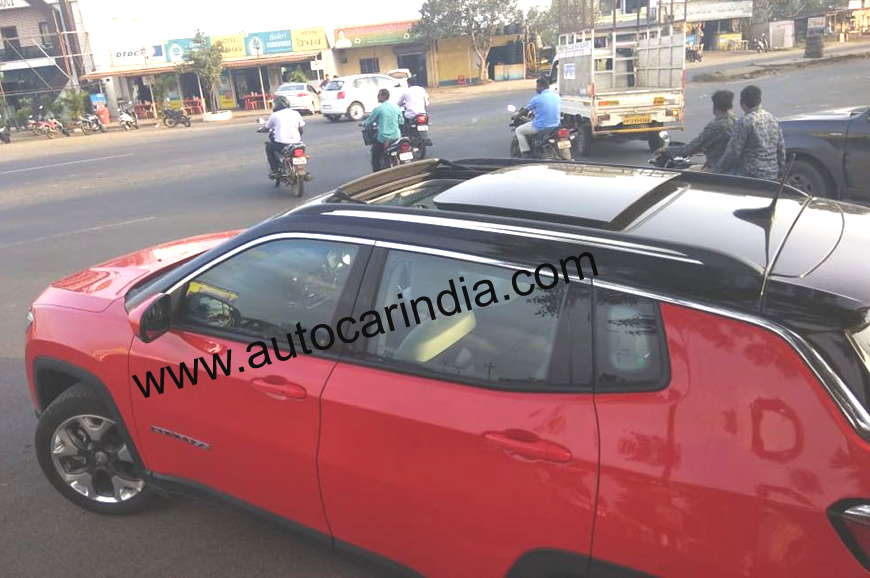 Jeep Compass Limited Plus Spied Ahead Of Dussehra 2018 Launch Autocar