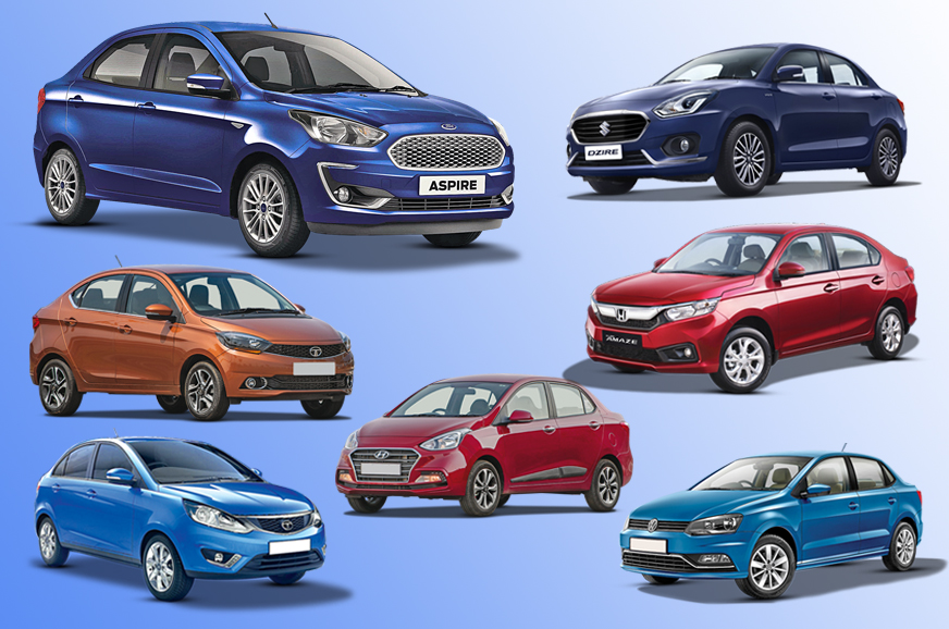 Ford Aspire versus rivals - Maruti Suzuki Dzire, Honda Amaze, Hyundai