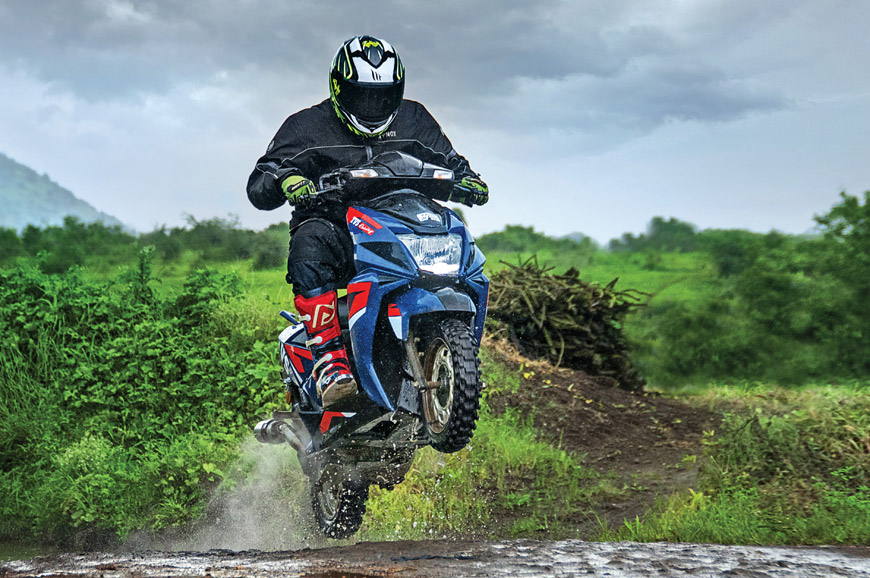 Rally-spec TVS Ntorq SXR ride experience | Autocar India