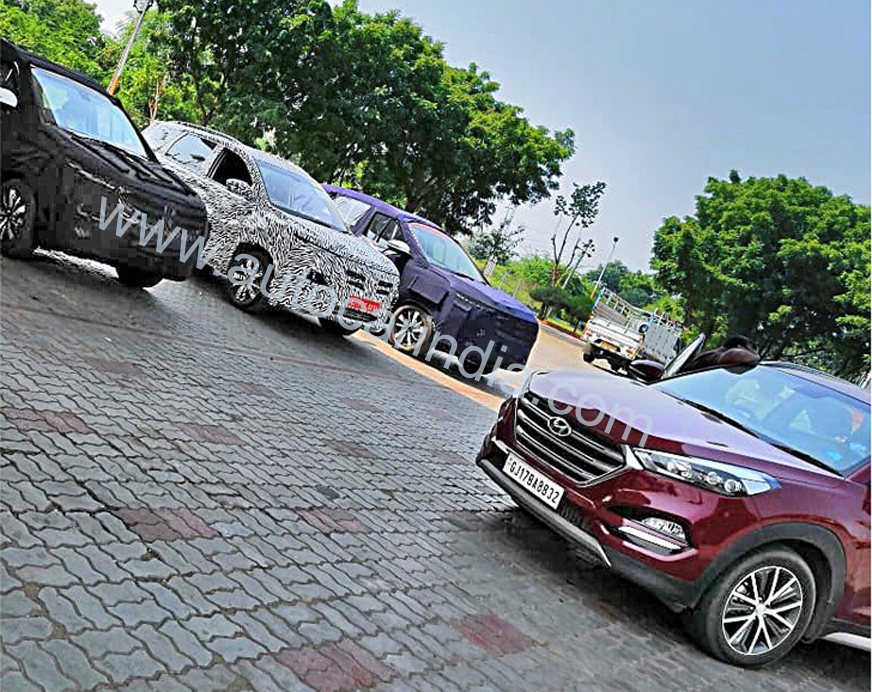 MG Motor SUV being benchmarked against Hyundai Tucson