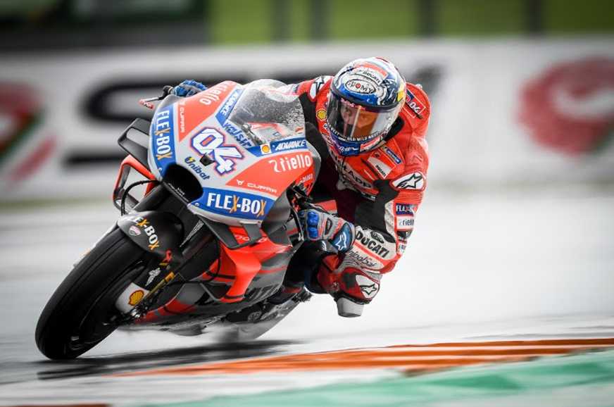 2018 Valencia MotoGP – Dovizioso masters tricky conditions