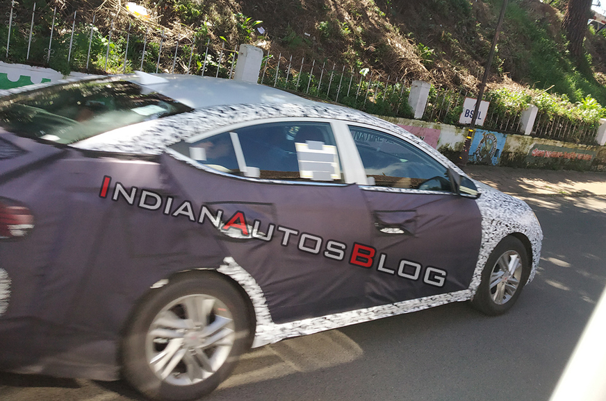 2019 Hyundai Elantra spied in India - Image 1