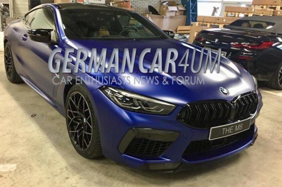 BMW M8 Competition leaked before debut