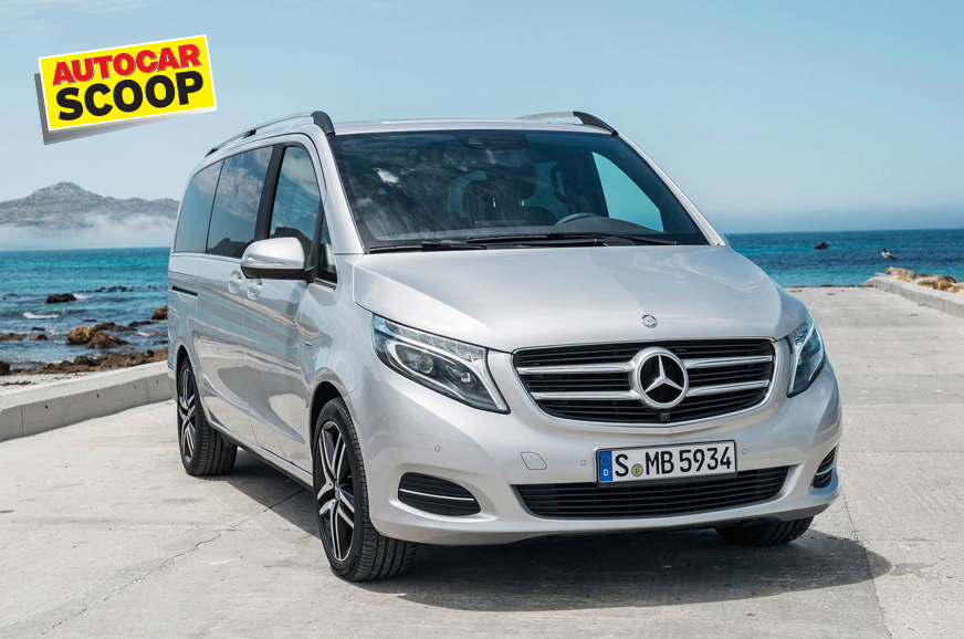 SCOOP! Mercedes-Benz V-class India launch in January 2019 - Image 1