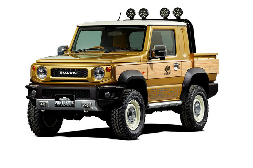 New Suzuki Jimny-based pickup to debut at Tokyo Auto Salon