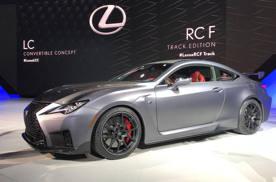 Lexus RC F, RC F Track Edition revealed at Detroit Autocar India