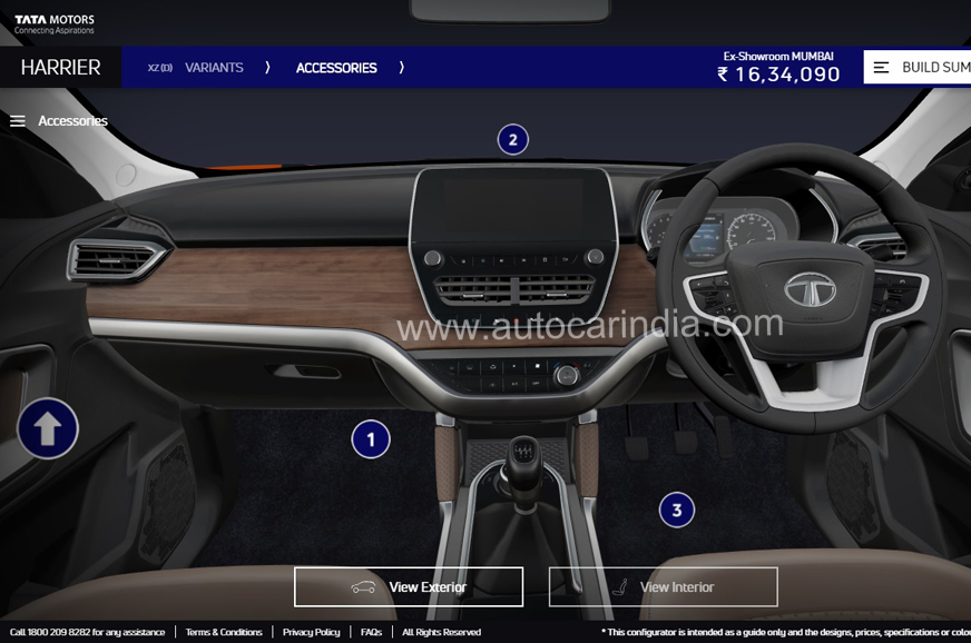 Tata Harrier online configurator goes live - Image 4