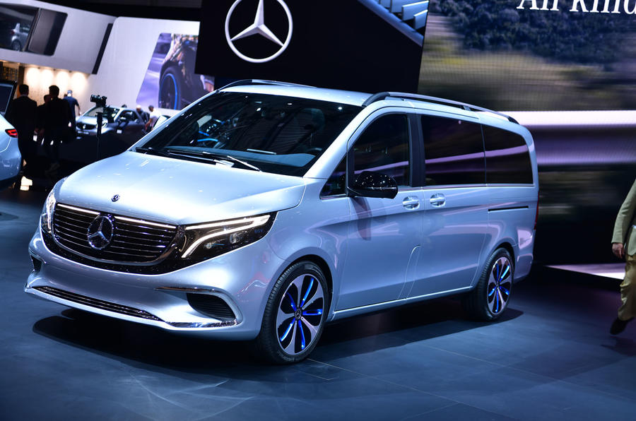 Mercedes-Benz Concept EQV MPV debuts at 2019 Geneva motor show ...