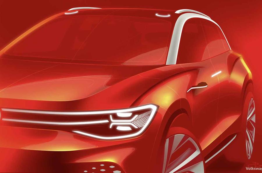 New VW ID Roomzz SUV teased ahead of Shanghai debut - Image 1