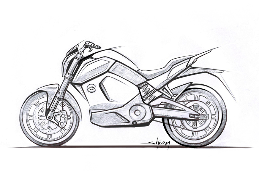 Revolt electric motorcycle spied testing - Image 3