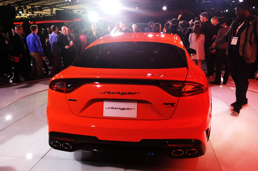 New Kia Stinger GTS revealed in New York - Image 2