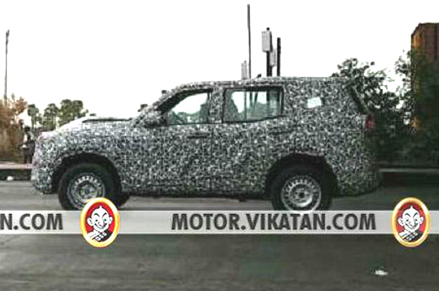 Next-gen Mahindra Scorpio spied for the first time - Image 2